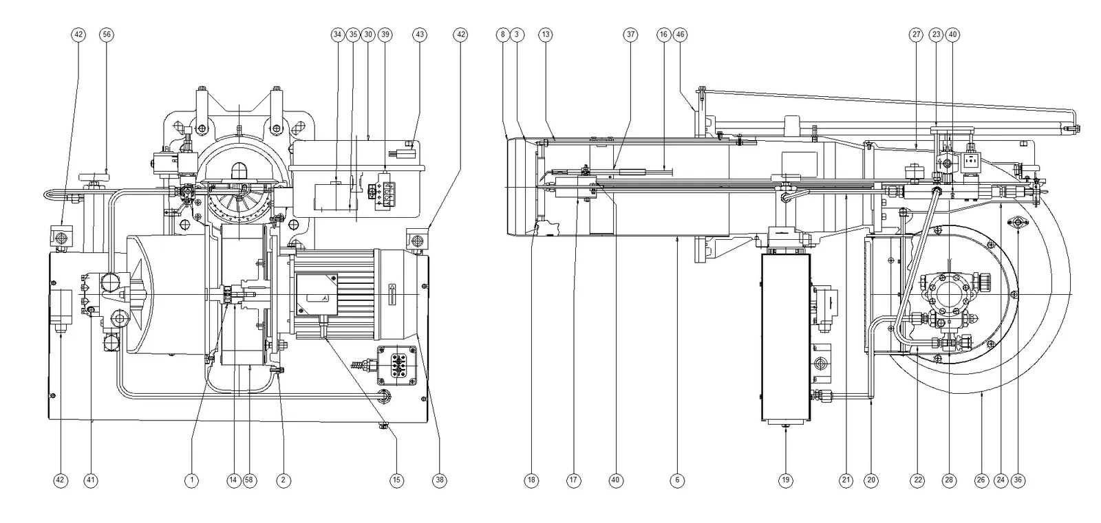 Деталировка F.B.R. FNDP 125/2 TL, лист 1