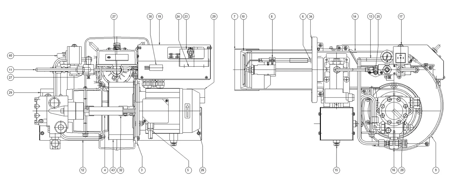 Деталировка F.B.R. FNDL 25 TL, лист 1