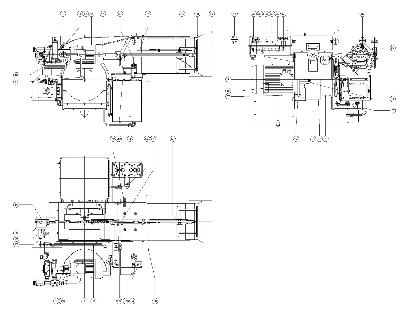 Деталировка F.B.R. FNDP 450/M TL MEC, лист 1