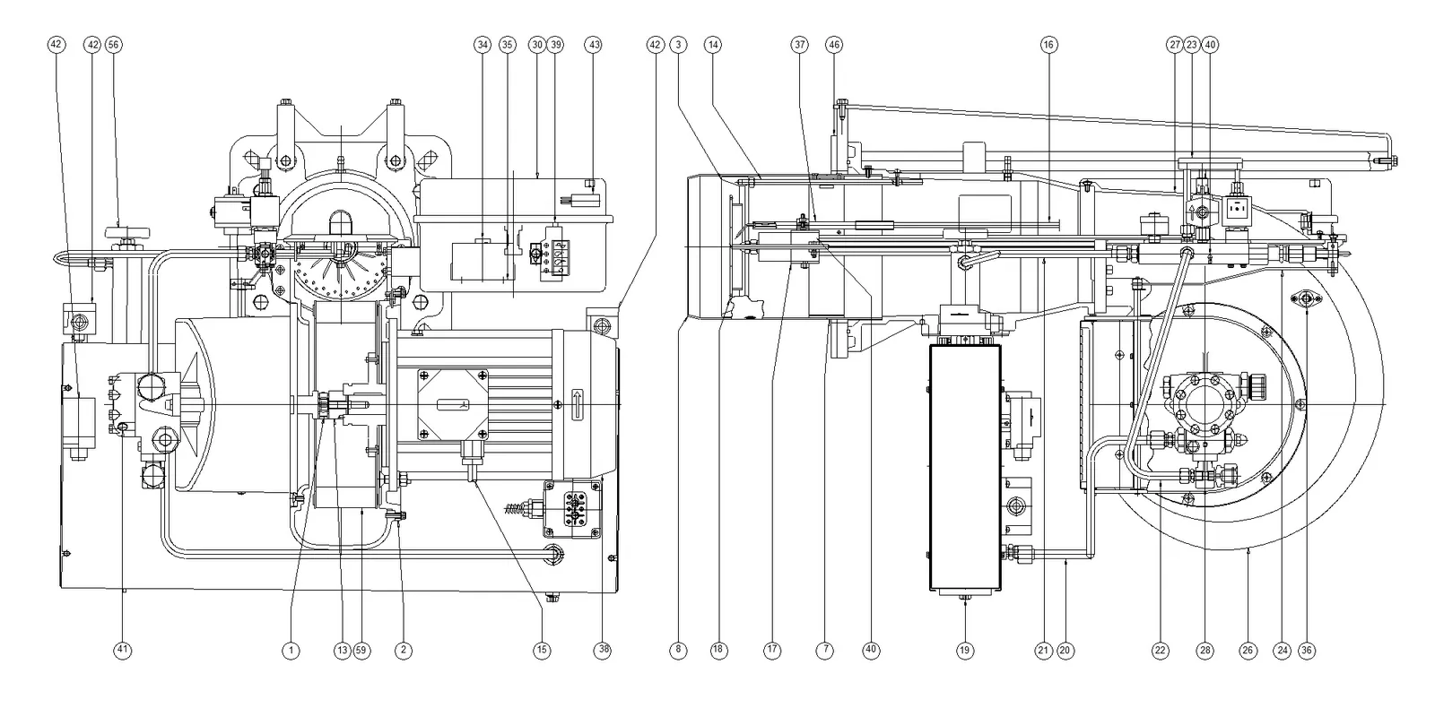 Деталировка F.B.R. FNDP 150/2 TC, лист 1