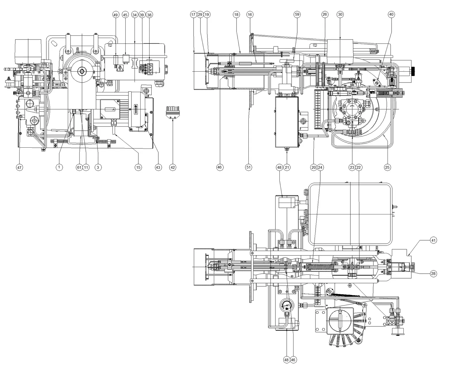 Деталировка F.B.R. FNDP 70/M TC, лист 1