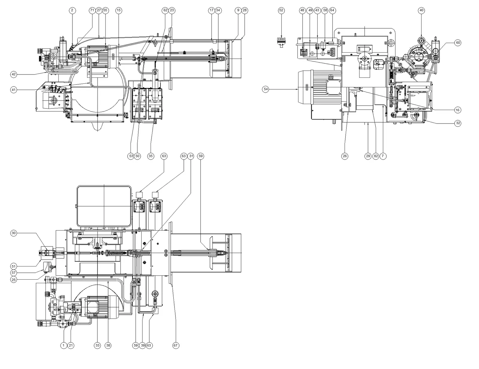 Деталировка F.B.R. FNDP 350/M TL MEC, лист 1