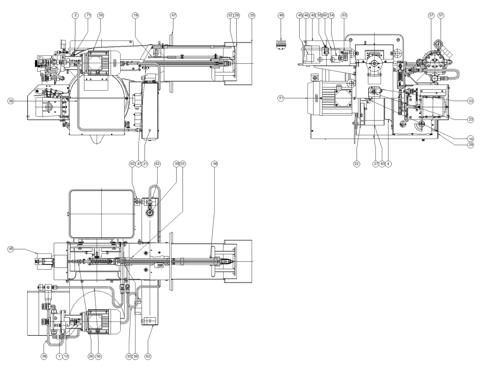 Деталировка F.B.R. FNDP 250/M TL MEC, лист 1