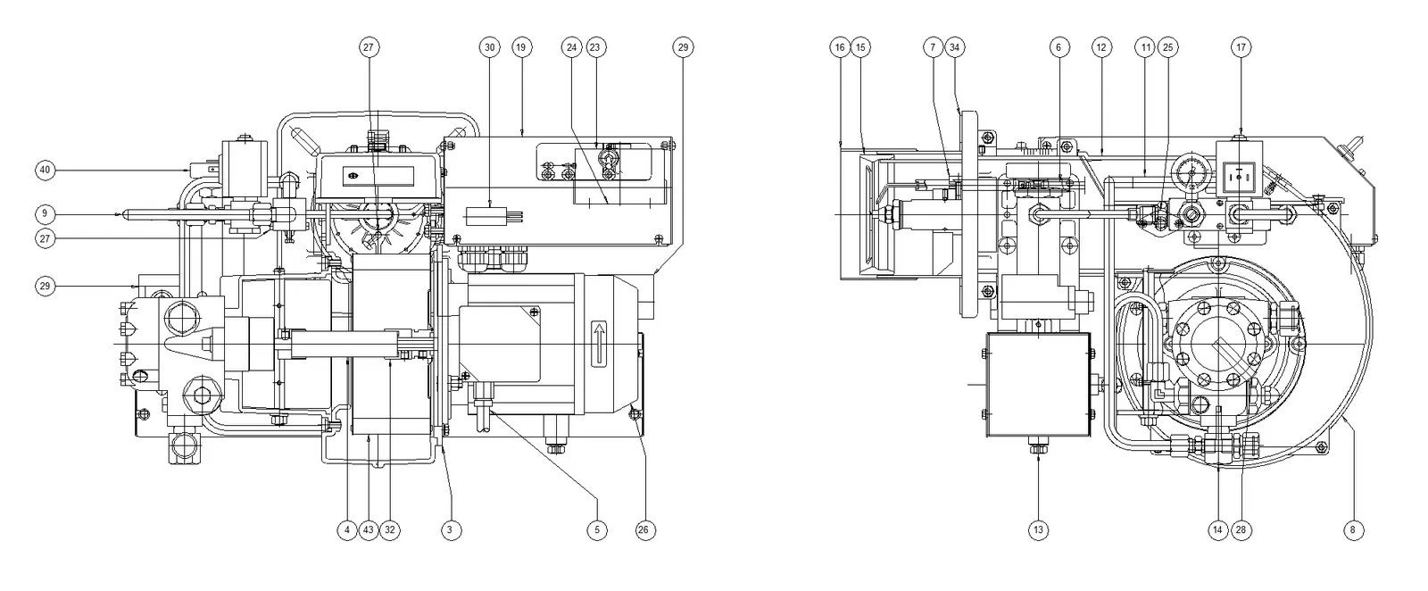 Деталировка F.B.R. FNDL 25 TC, лист 1