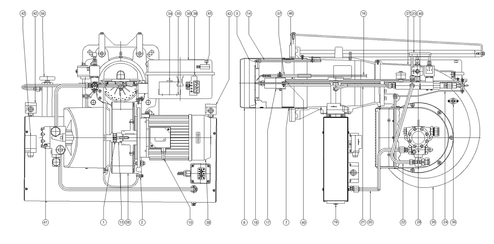 Деталировка F.B.R. FNDP 125/2 TC, лист 1