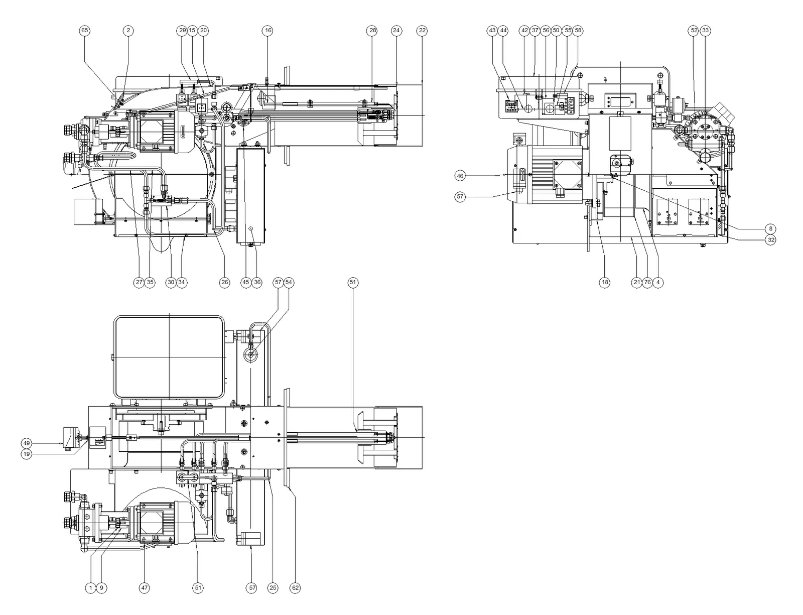 Деталировка F.B.R. FNDP 190/3 TL, лист 1