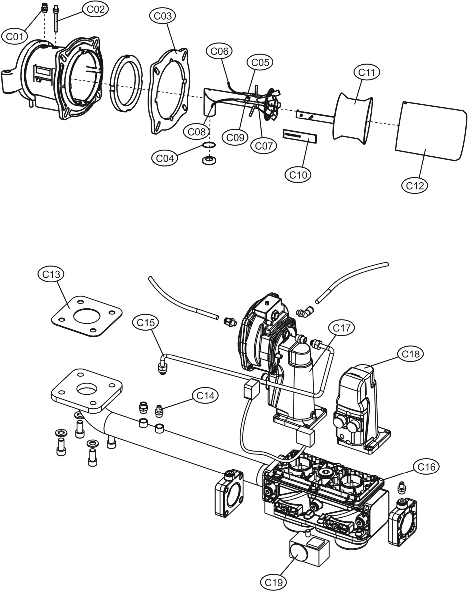 Деталировка Lamborghini LMB G 1000 (BL) (S1"1/2), лист 3