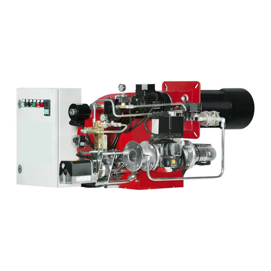Горелка газ-дизель F.B.R. K350/M TL EL + R. CE DN80-FS80, 465–4070 кВт